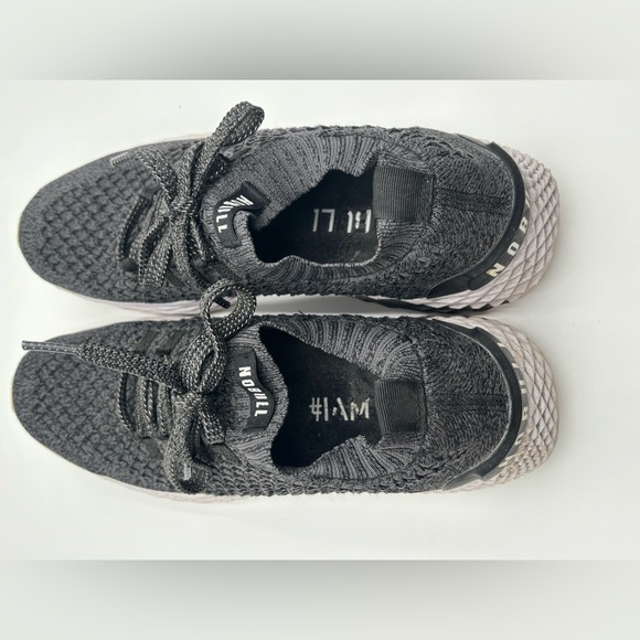 NOBULL Black Knit Sneakers Men Size 11 - Picture 4 of 8